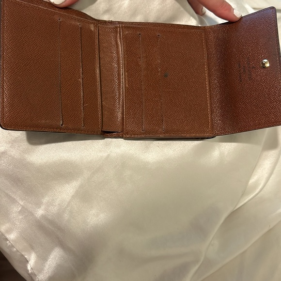 Authentic Vintage Louis Vuitton Monogram Leather Double Snap Wallet - Picture 9 of 12